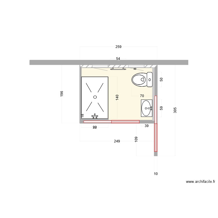 cires. Plan de 0 pièce et 0 m2