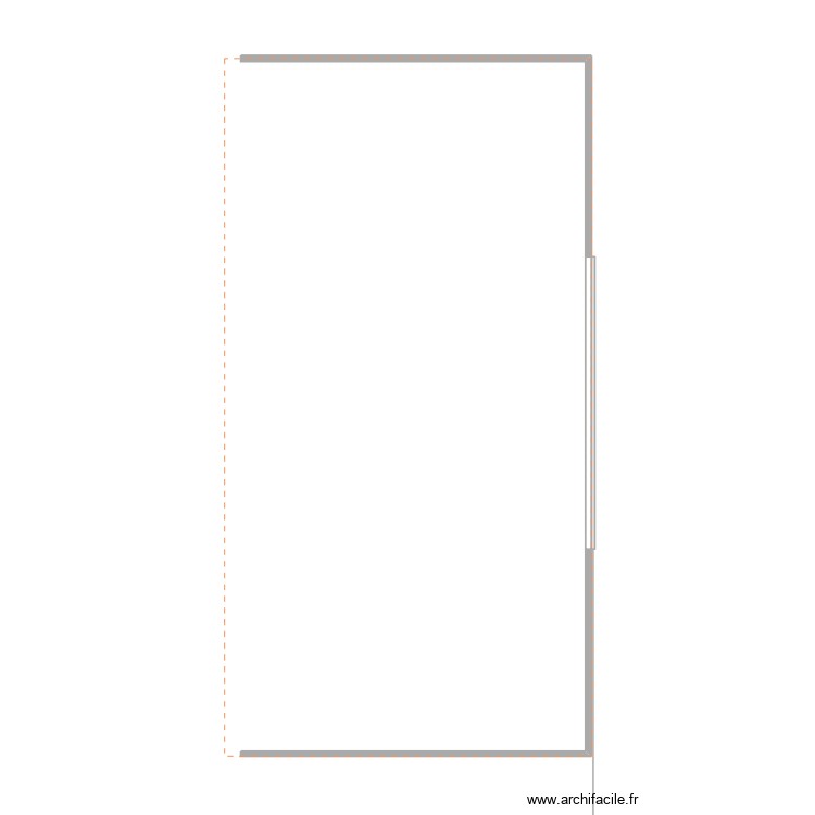 Abri che. Plan de 0 pièce et 0 m2