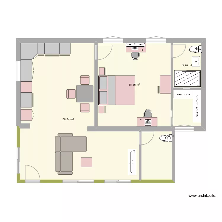 Mon Plan Modifications. Plan de 4 et 66 m² Mon Plan Modifications. Plan de 4 et 66 m²