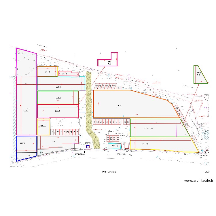 Parc dravet. Plan de 0 pièce et 0 m2