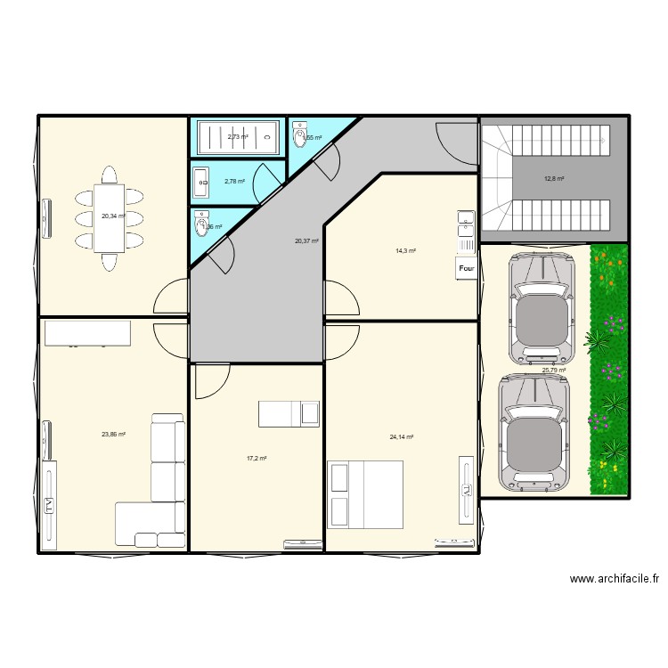 MY HOUSE N°05. Plan de 12 pièces et 167 m2