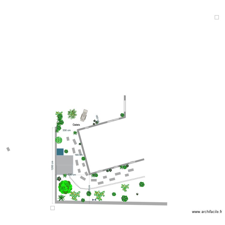 Abri de jardin. Plan de 0 pièce et 0 m2