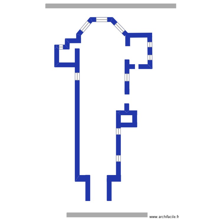 Eglise. Plan de 0 pièce et 0 m2