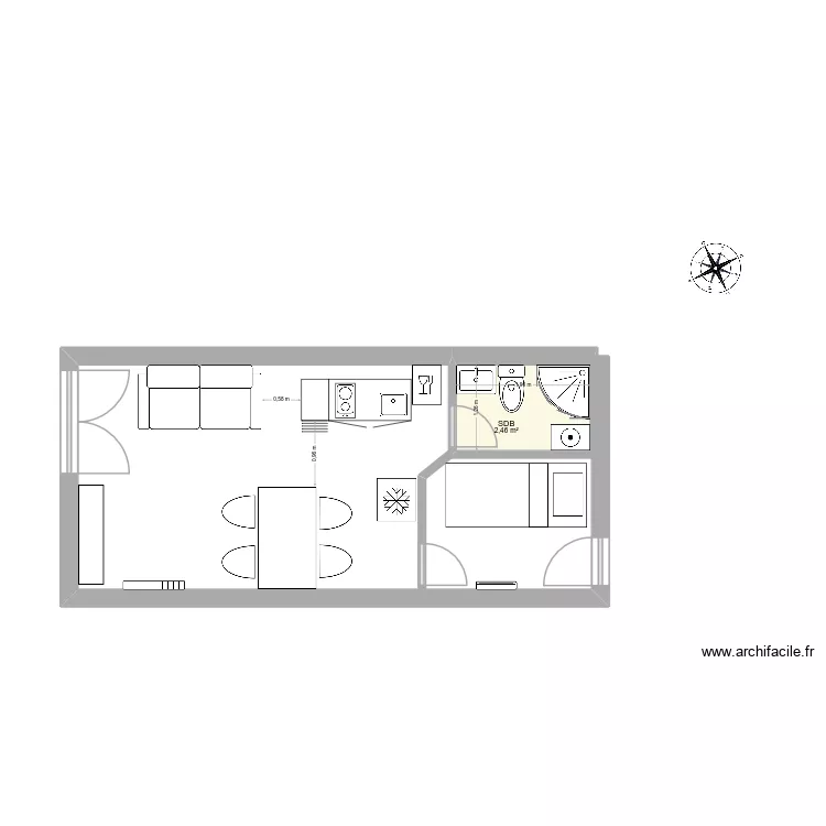 appart schuss renov&eacute; 2. Plan de 