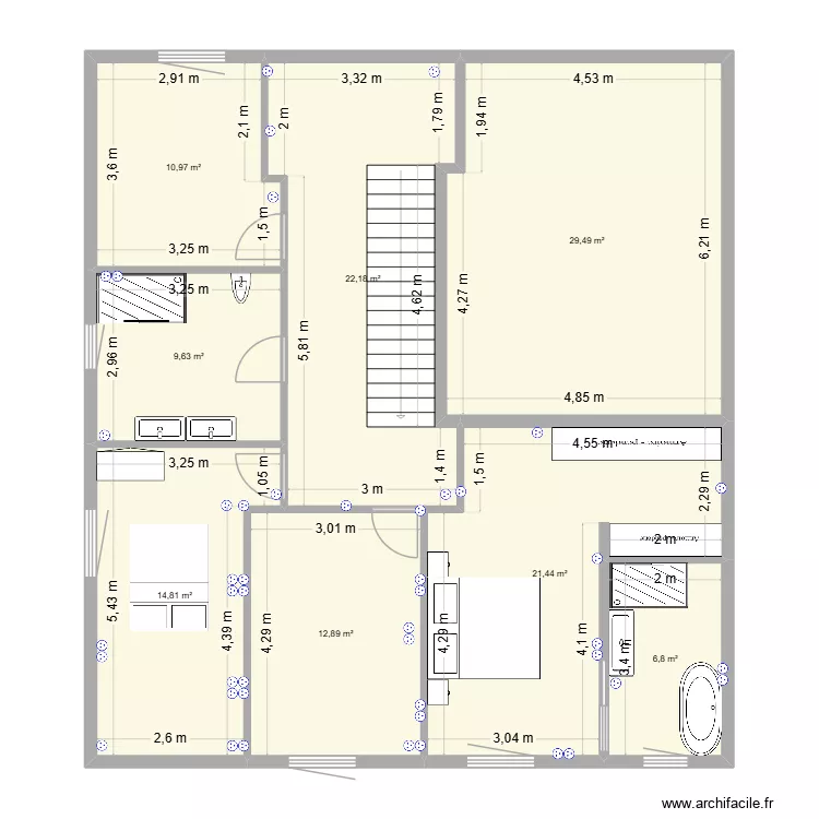 07B.12 SON GECERLI OLAN Memet. Plan de 8  et 128 m²