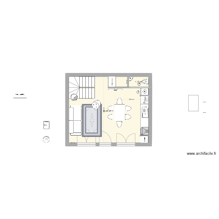 Rot version 14 decembre v11. Plan de 9 pièces et 69 m2