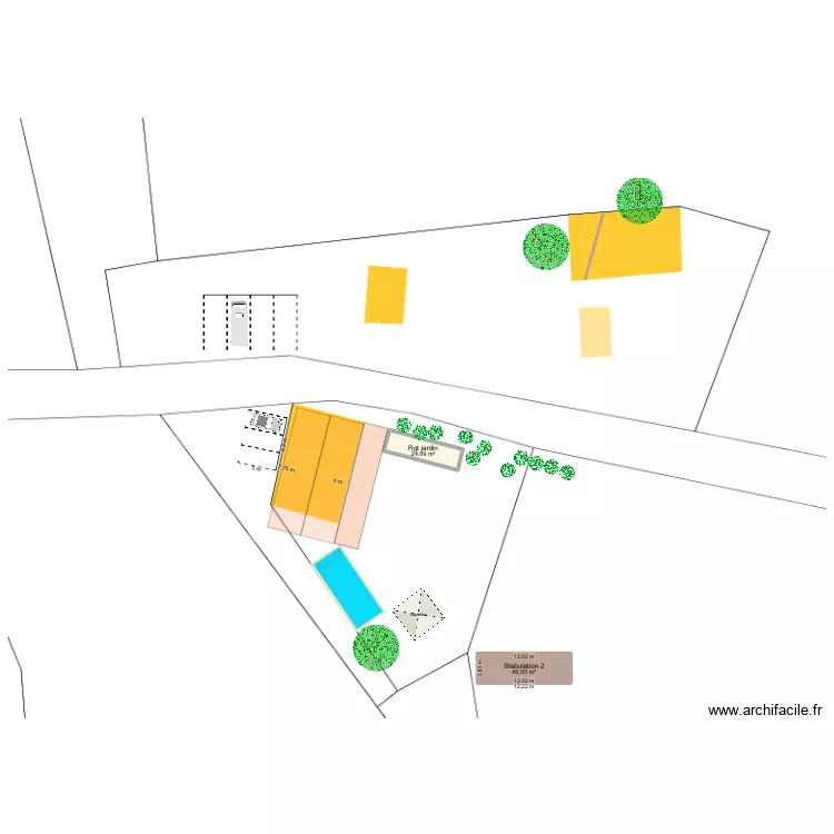 MERCADE MASSE. Plan de 