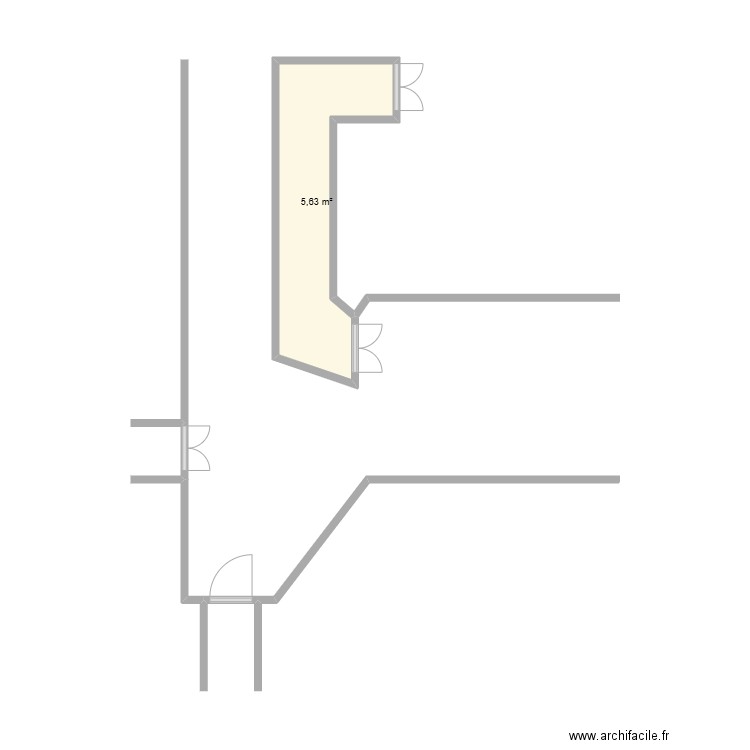 Hammam Hommes. Plan de 0 pièce et 0 m2