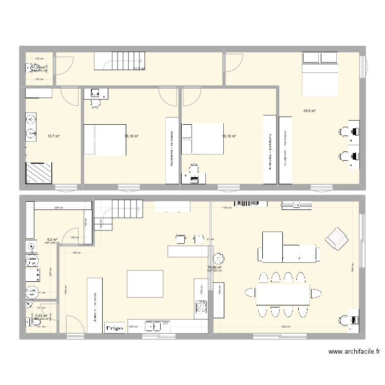 Maison V1.3. Plan de 0 pièce et 0 m2