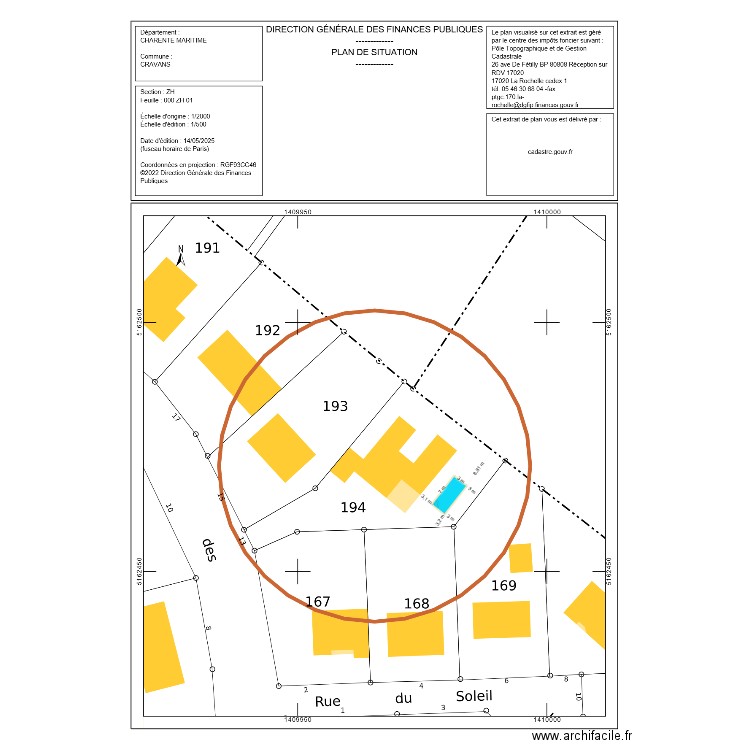 LACROIX. Plan de 0 pièce et 0 m2