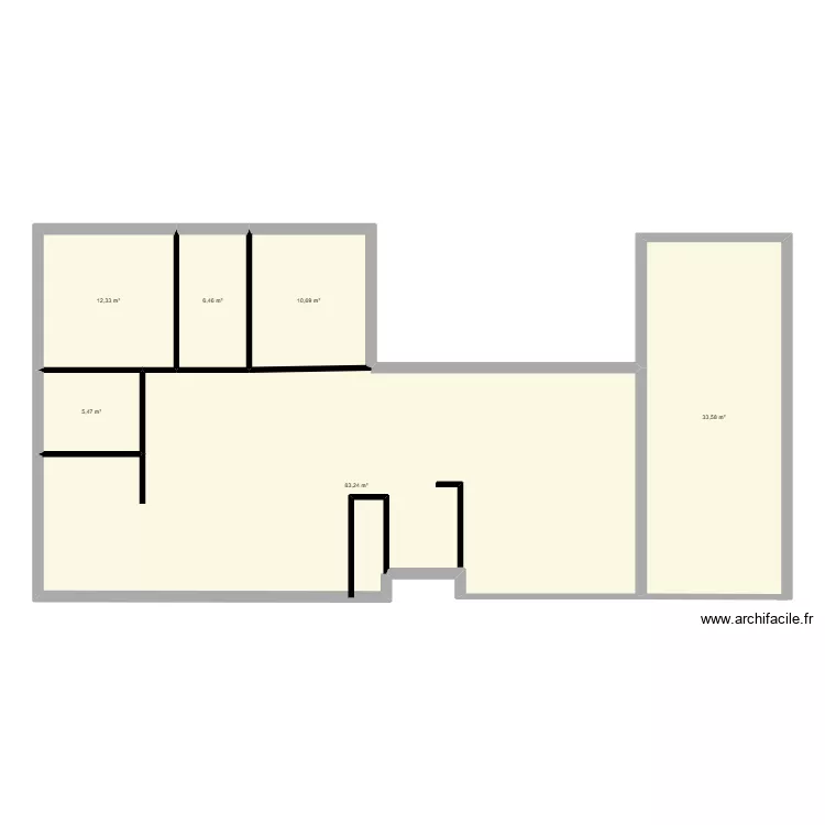 plan V1. Plan de 6 pièces et 152 m² plan V1. Plan de 6 pièces et 152 m²