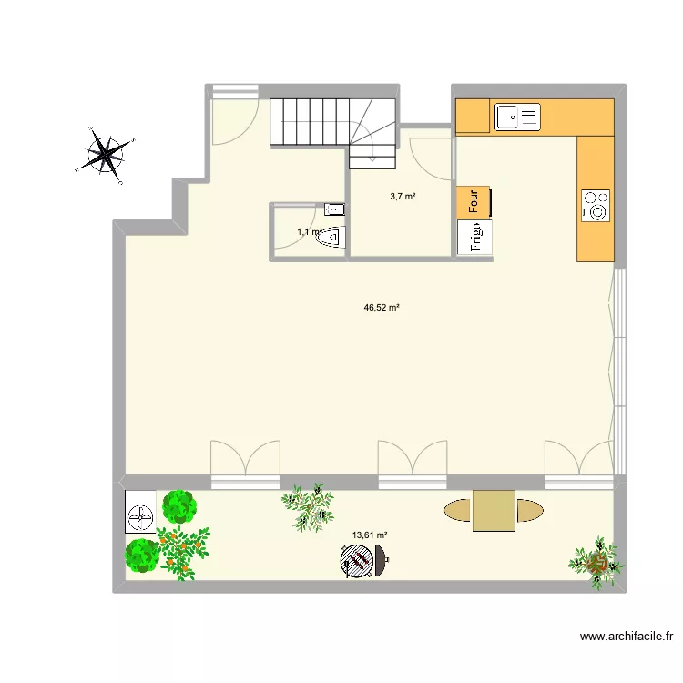 Brazza - c&ocirc;te &agrave; jour (sauvegarde 17/08/25). Plan de 