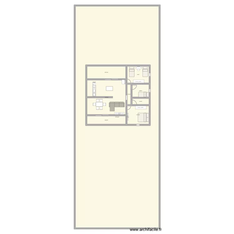 minha casa. Plan de 9 Pièces et 711 m² minha casa. Plan de 9 Pièces et 711 m²