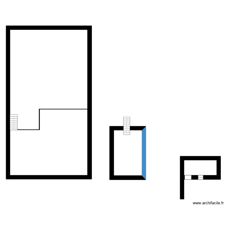 AUBRIOT grange. Plan de 