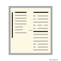 Plan de masse rayon Leroy Merlin