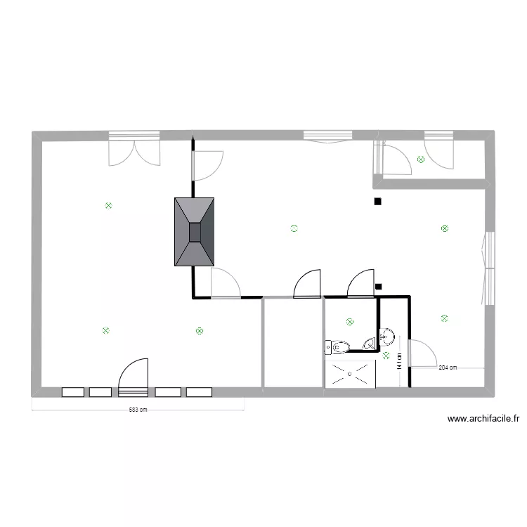 RDC CASTETS1. Plan de 