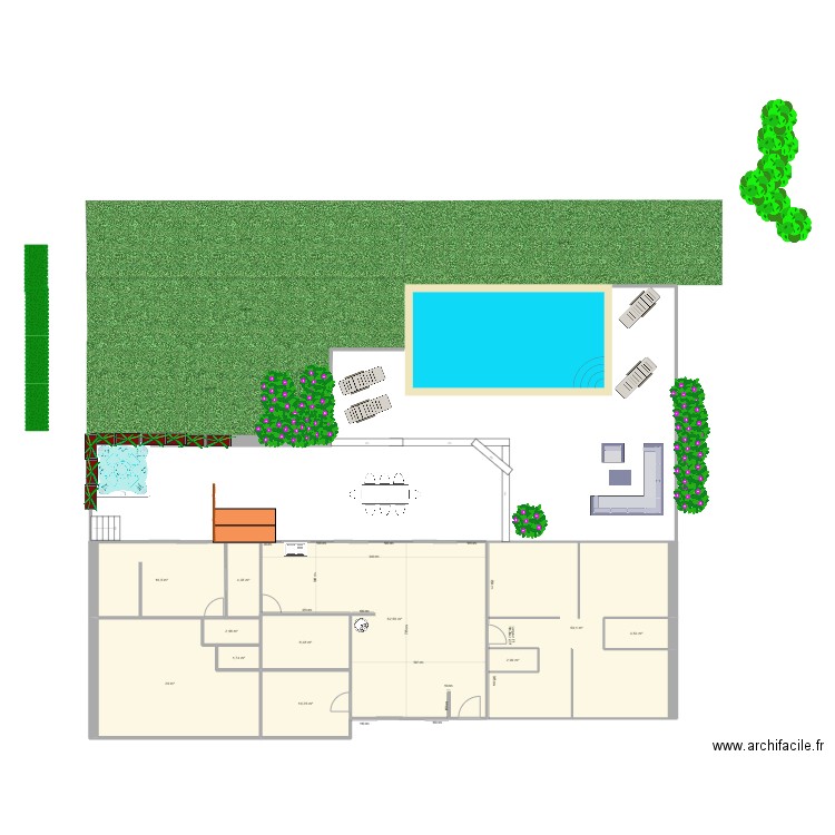 Ambazac extérieur. Plan de 0 pièce et 0 m2