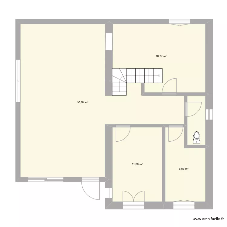 Mainson_StSo_Bilodet. Plan de 4 et 90 m² Mainson_StSo_Bilodet. Plan de 4 et 90 m²