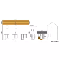 PLAN FACADE ACTUELLE EN SITUATION