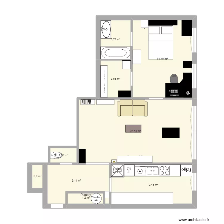 Le vauban 3. Plan de 