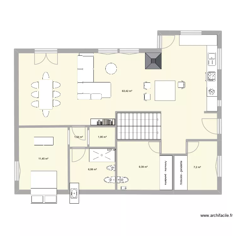 Chalet St Jean. Plan de 8 et 102 m² Chalet St Jean. Plan de 8 et 102 m²