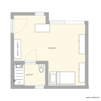 studio chantal base plan actuel