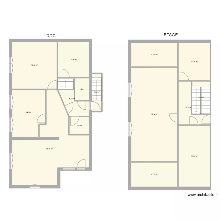 CANIOTTI LOCAL 2. Plan de 15 pièces et 194 m²