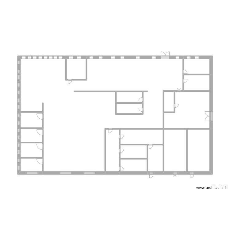 Bâtiment À Auchan . Plan de 19 pièces et 59 m2