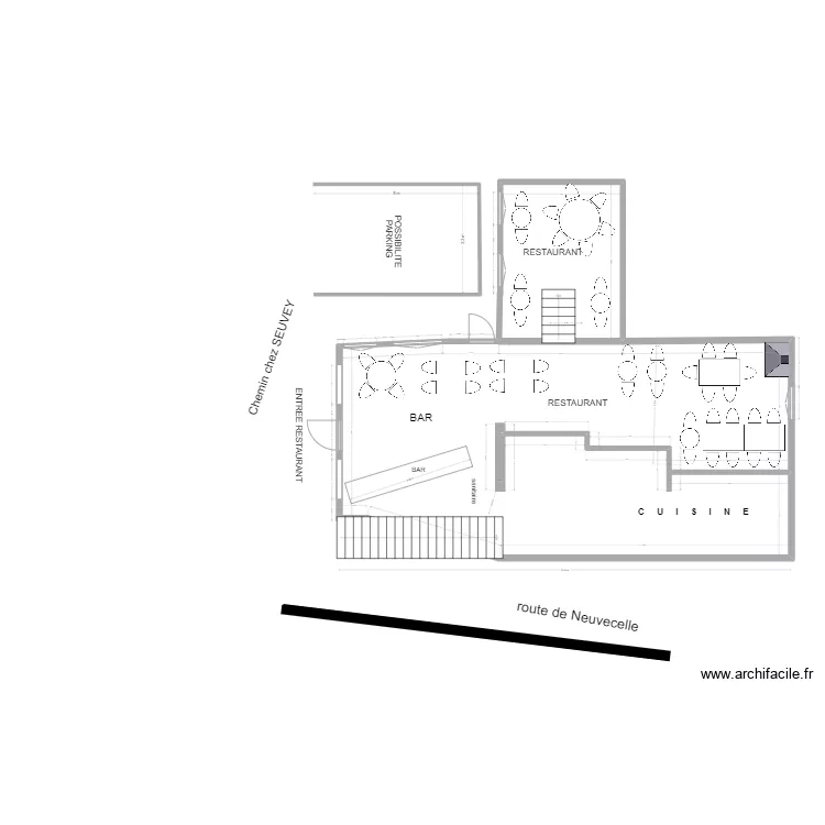 MOULIN A POIVRE Restaurant TER. Plan de 
