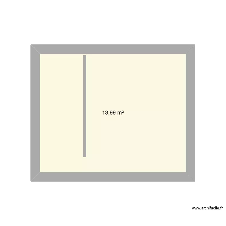 test. Plan de 1 et 14 m² test. Plan de 1 et 14 m²