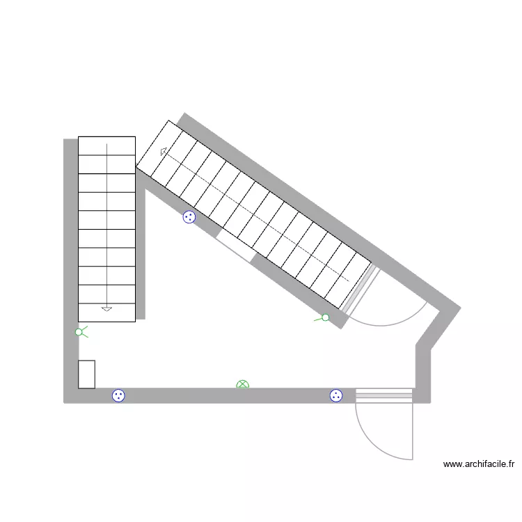 mezzanine. Plan de mezzanine. Plan de