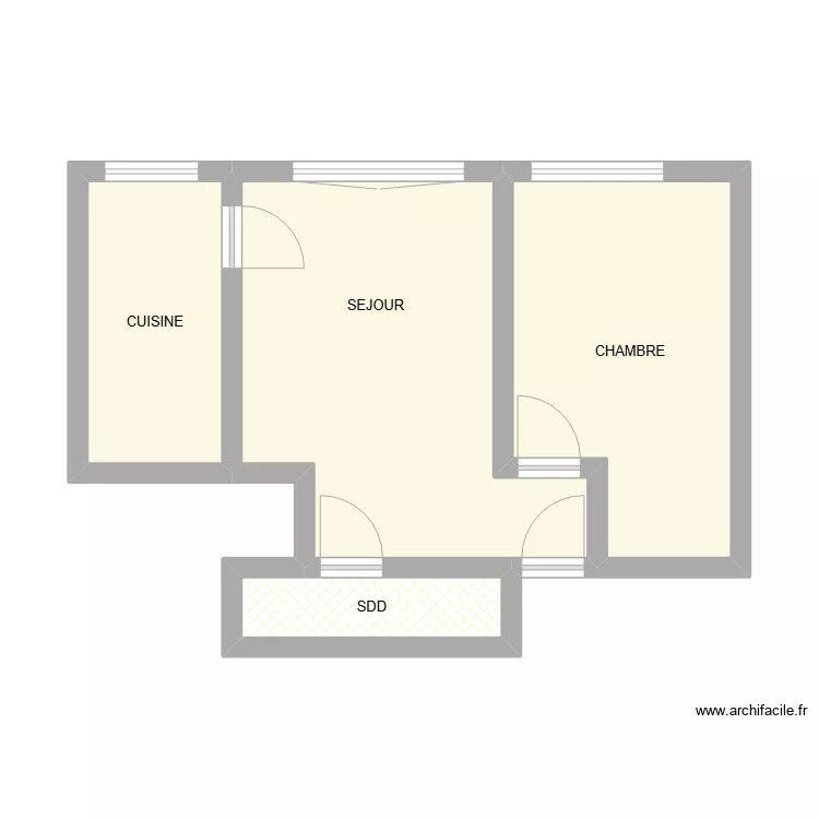 NOUVELLE 86. Plan de 