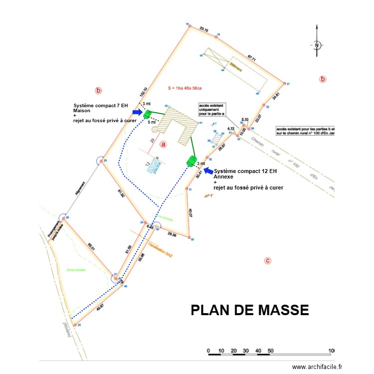 Rochette. Plan de 0 pièce et 0 m2