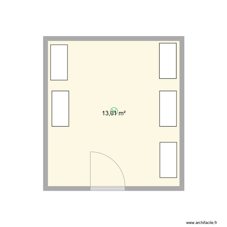vestiaire. Plan de 0 pièce et 0 m2
