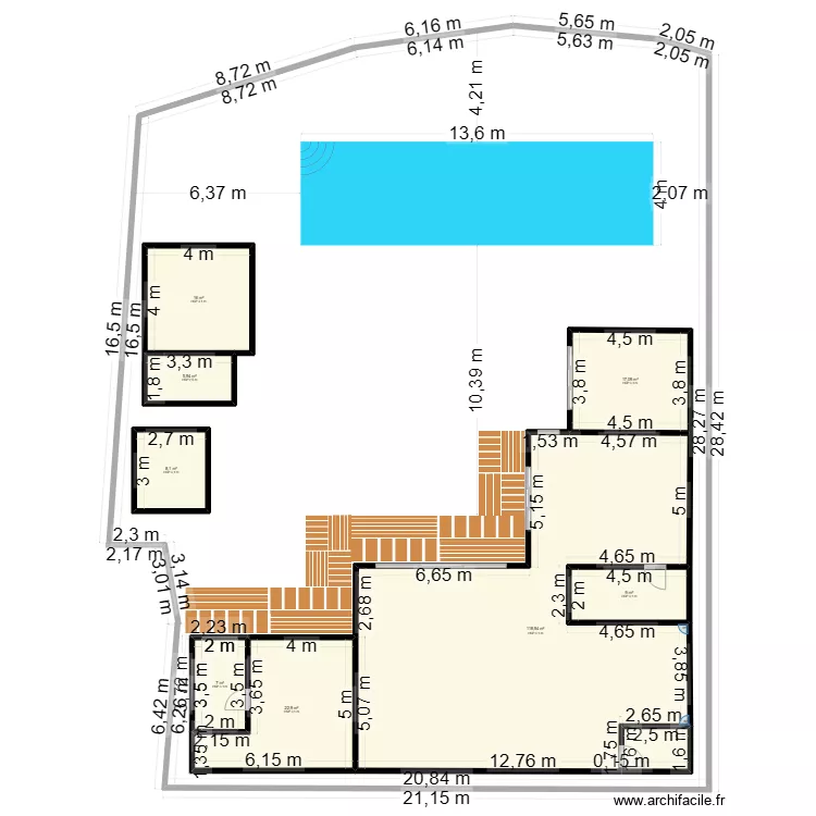 Villa 1A. Plan de Villa 1A. Plan de