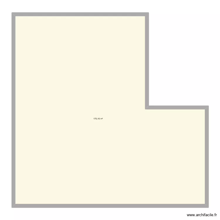 Maison. Plan de 1 Pièce et 170 m² Maison. Plan de 1 Pièce et 170 m²