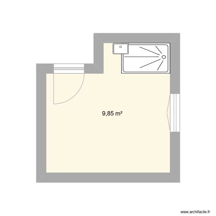 LANCENOT DOUCHE ETAGE. Plan de 0 pièce et 0 m2