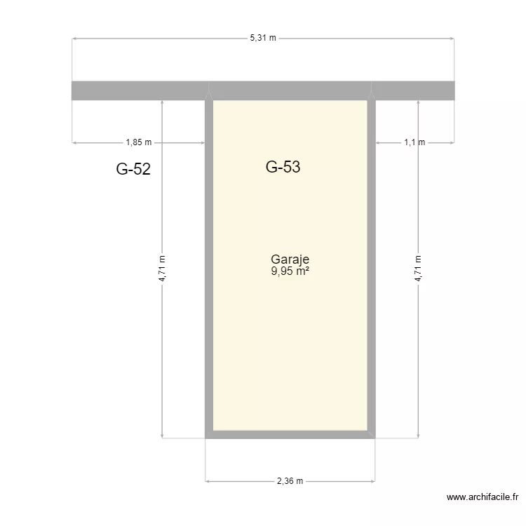 ARAGON 26-GARAJE VALENCIA. Plan de 