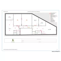 Plan de agencement bureaux 