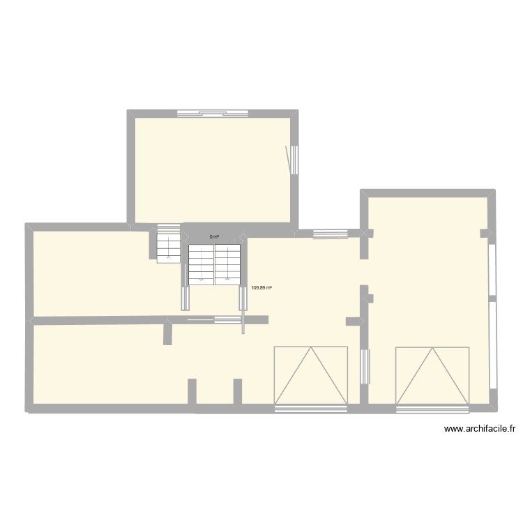 REZ DE CHAUSSE. Plan de 0 pièce et 0 m2