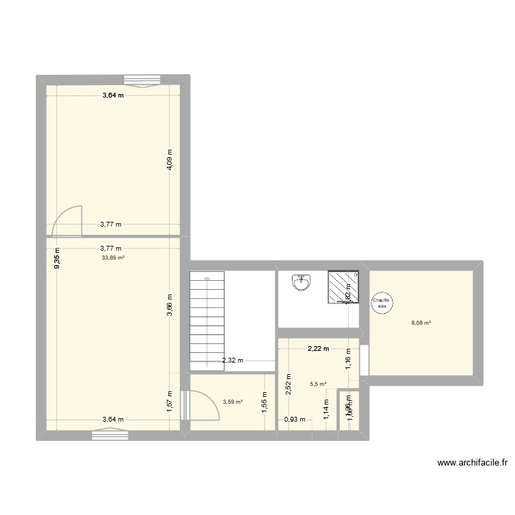 ETAGE. Plan de 0 pièce et 0 m2