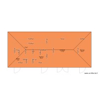 Batiment actuel modifier avec toit