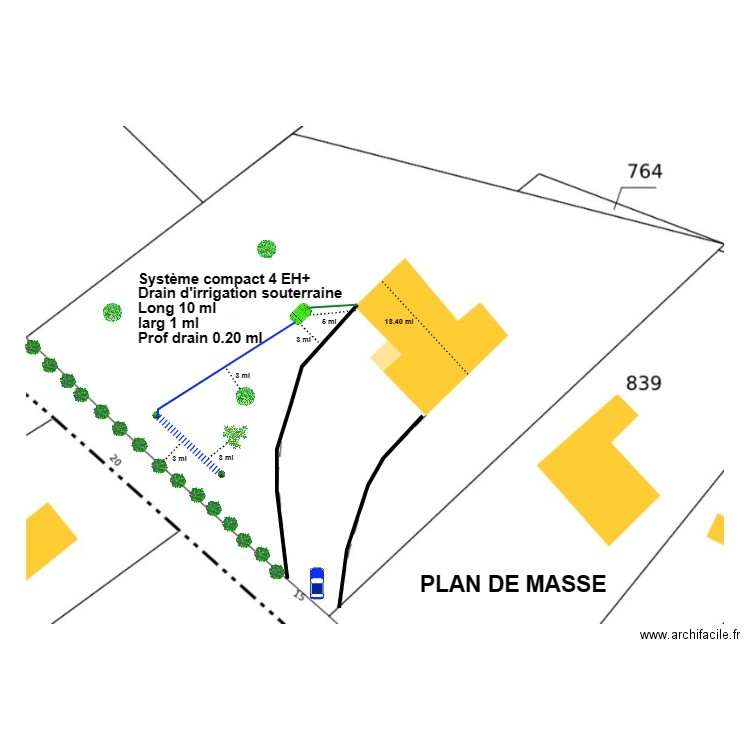 Bettega. Plan de 0 pièce et 0 m2