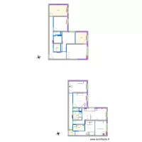 vue en plan existant 