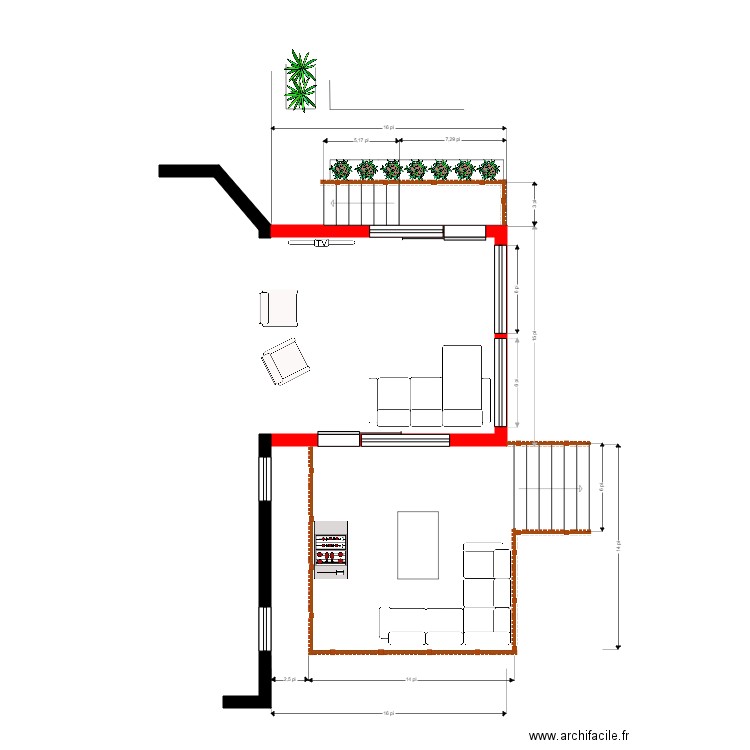 jocelyne G ext2. Plan de 0 pièce et 0 m2