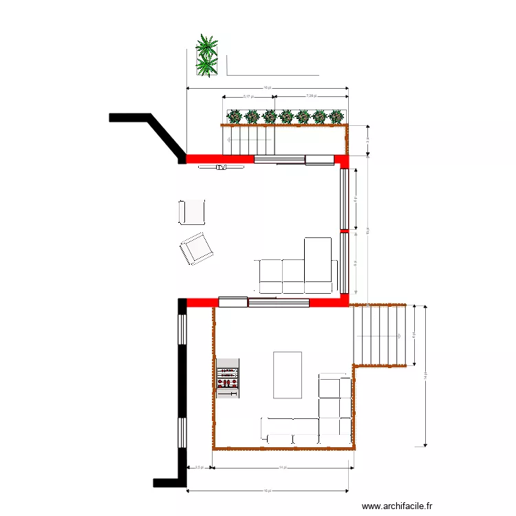 jocelyne G ext2. Plan de 
