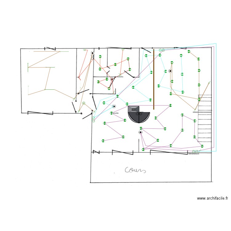 lumière bas maison pouilly. Plan de 0 pièce et 0 m2