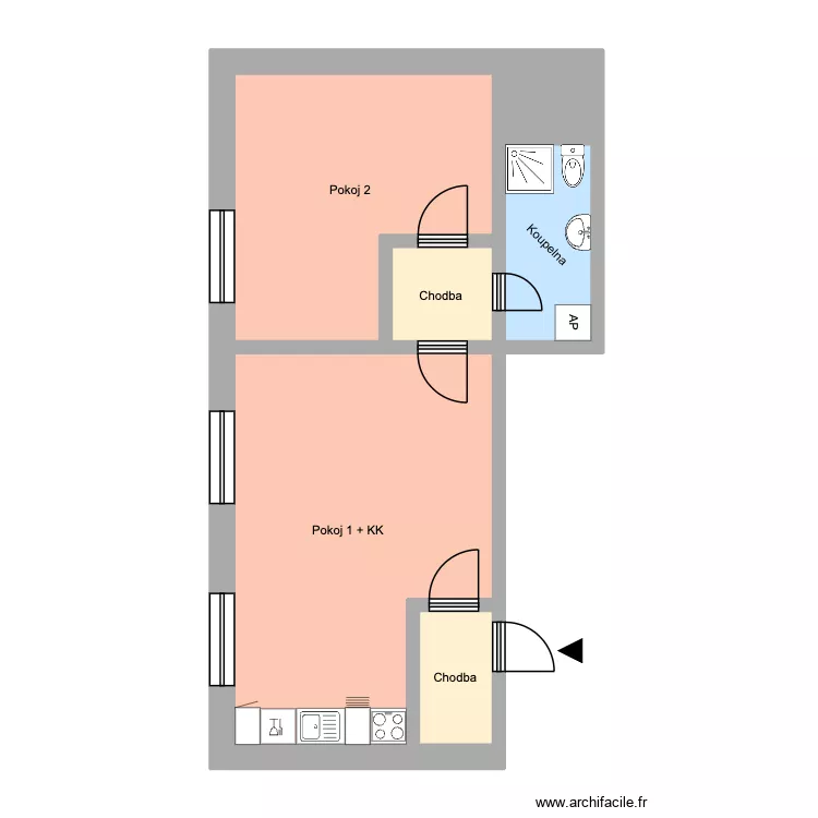 U stromovky 345, byt 13. Plan de 10 Pièces et 171 m²