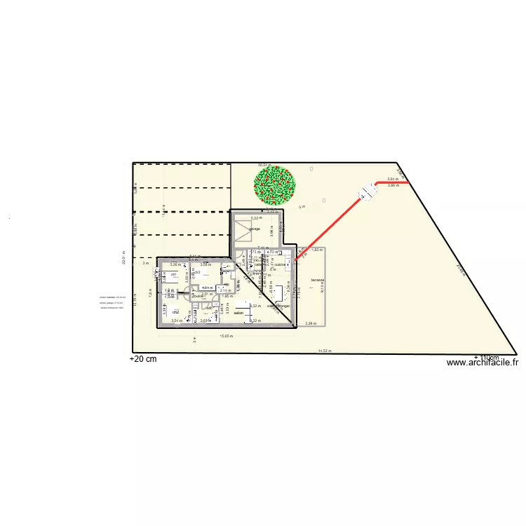 villa essaie 5. Plan de 22 et 981 m² villa essaie 5. Plan de 22 et 981 m²