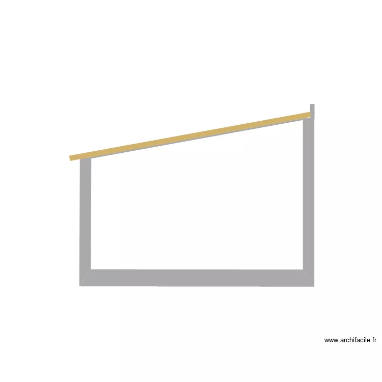 poulailler. Plan de 